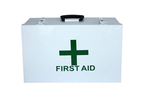 metal first aid box uk|first aid box refill supplies.